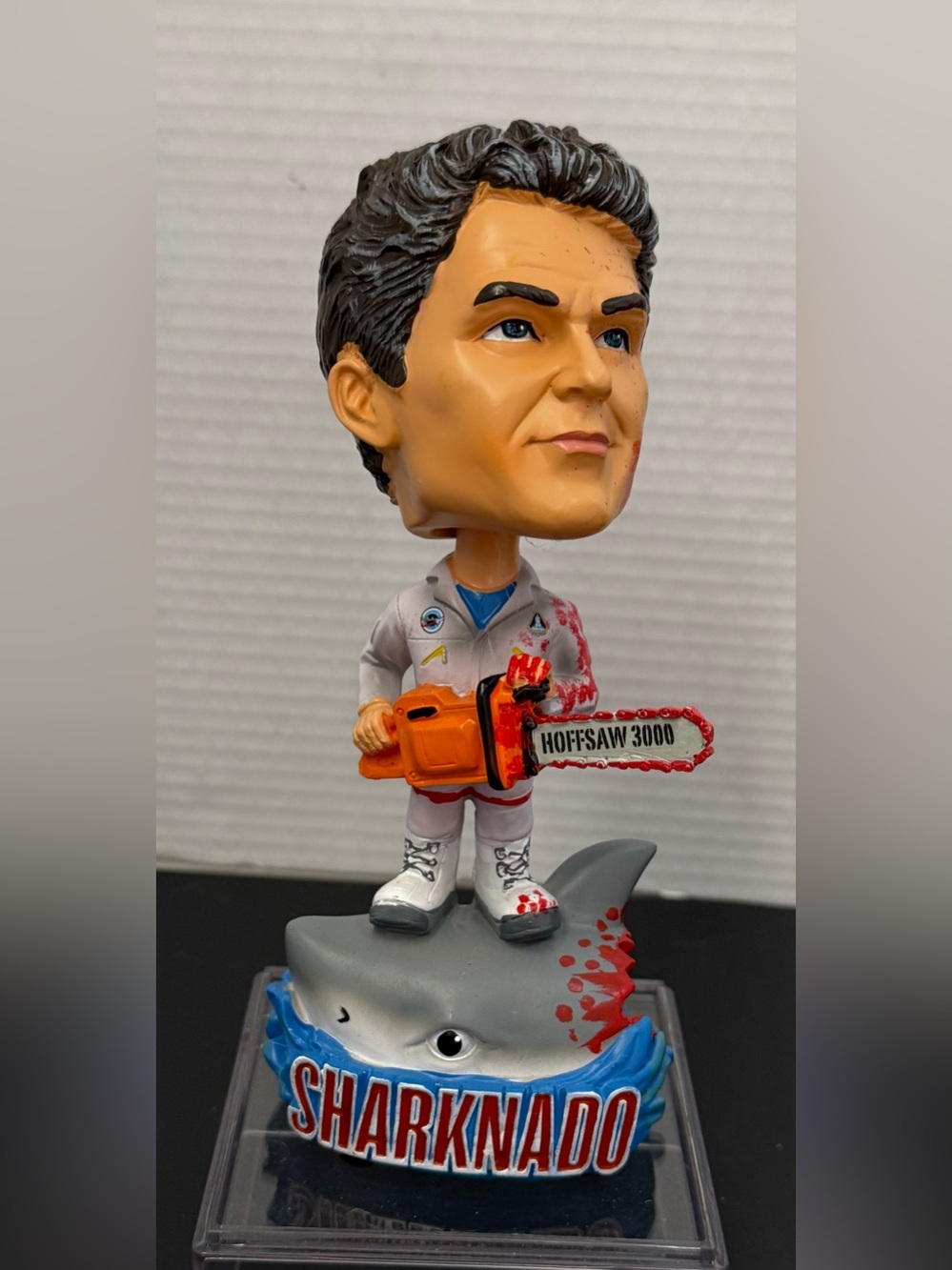 Rare Sharknado vs. The Hoff David Hasselhoff 7” Bobblehead Figurine